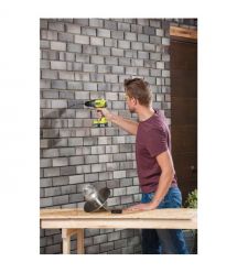 Ryobi Шуруповерт-дрель ударный аккумуляторный R18PD3-0, 18В, 50Нм, 500/1800об/мин, 1.3кг, без АКБ и ЗУ