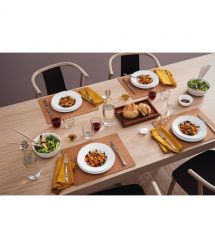 Bormioli Rocco Тарелка обеденная ТOLEDO, 25 см опал. стекло