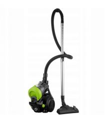 Sencor Пылесос контейнерный, 700Вт, пыль -2л, НЕРА, черно-зеленый
