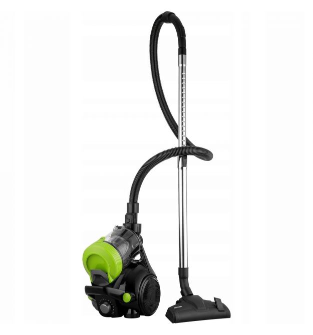 Sencor Пылесос контейнерный, 700Вт, пыль -2л, НЕРА, черно-зеленый