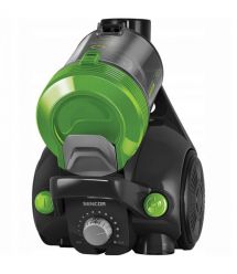 Sencor Пылесос контейнерный, 700Вт, пыль -2л, НЕРА, черно-зеленый