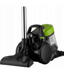 Sencor Пылесос контейнерный, 700Вт, пыль -2л, НЕРА, черно-зеленый