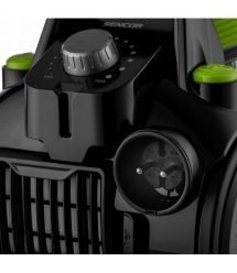 Sencor Пылесос контейнерный, 700Вт, пыль -2л, НЕРА, черно-зеленый