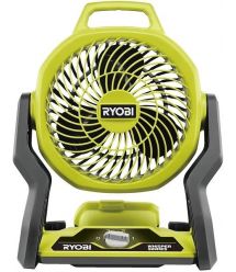 Ryobi Вентилятор аккумуляторный ONE+ RF18-0 WHISPER™, 18В, (без АКБ и ЗУ)