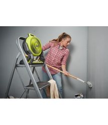 Ryobi Вентилятор аккумуляторный ONE+ RF18-0 WHISPER™, 18В, (без АКБ и ЗУ)