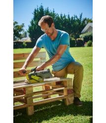 Ryobi Шлифмашина ленточная ONE+ R18BS-0, 18В, аккумуляторная (без АКБ и ЗУ)