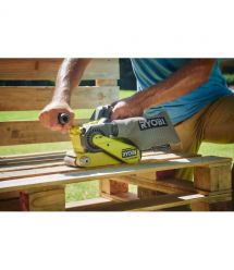 Ryobi Шлифмашина ленточная ONE+ R18BS-0, 18В, аккумуляторная (без АКБ и ЗУ)