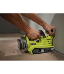 Ryobi Шлифмашина ленточная ONE+ R18BS-0, 18В, аккумуляторная (без АКБ и ЗУ)
