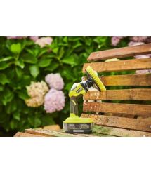 Ryobi Щетка R18CPS-0, аккумуляторная 18В ONE+, диск 15см, 210 об/мин, IPX7, (без АКБ и ЗУ)