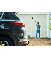 Ryobi Щетка телескопическая R18TPS-0, аккумуляторная ONE+ 18В, щетка 15см, 210об/мин, длина ручки 1-1.4м, IPX7 (без АКБ и ЗУ)