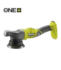 Ryobi Шлифмашина полировальная аккумуляторная R18P-0, 18В, 125мм, ONE+ рандомная орбита, регулировк скорости, без АКБ и ЗУ