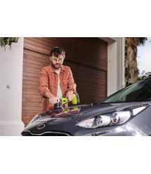 Ryobi Шлифмашина полировальная аккумуляторная R18P-0, 18В, 125мм, ONE+ рандомная орбита, регулировк скорости, без АКБ и ЗУ