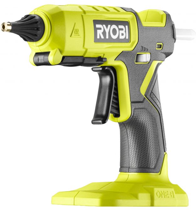 Ryobi Пистолет клеевой RGL18-0 аккумуляторный ONE+,18В, стержни 11/12 мм