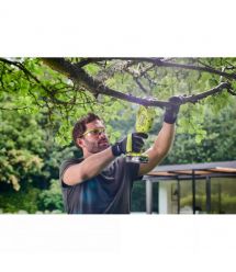 Ryobi Пила сабельная аккумуляторная RY18PSA-0, ONE+ 18В, рез 80мм, лезвие 15см, без АКБ и ЗП