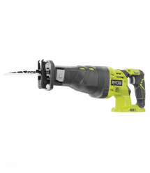 Ryobi Пила сабельная аккумуляторная R18RS-0, ONE+ 18В, пропил 200мм, ход 28мм, 2900 об/мин, без АКБ и ЗП