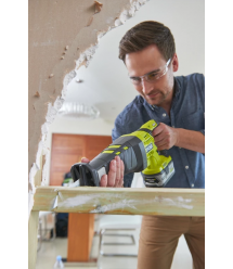 Ryobi Пила сабельная аккумуляторная R18RS-0, ONE+ 18В, пропил 200мм, ход 28мм, 2900 об/мин, без АКБ и ЗП