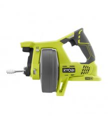 Ryobi Машина для прочистки труб R18DA-0 аккумуляторная, 18В ONE+, диаметр трубы 19-50мм, без АКБ и ЗУ