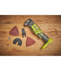 Ryobi Многофункциональный инструмент ONE+ R18MT-0 18В, 10000-20000об/мин, поворот, без АКБ и ЗУ
