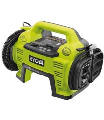 Ryobi Компрессор автомобильный аккумуляторный R18i-0, 18В ONE+, 10.3бар, без АКБ и ЗУ