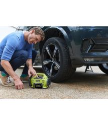 Ryobi Компрессор автомобильный аккумуляторный R18i-0, 18В ONE+, 10.3бар, без АКБ и ЗУ
