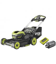 Ryobi Газонокосарка акумуляторная RY36LMXSP53A-160 самоходная, MAX POWER 36В, 1х6Аг, д