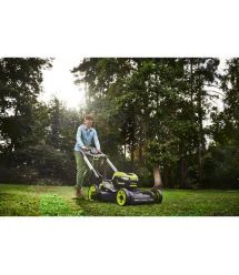 Ryobi Газонокосарка акумуляторная RY36LMXSP53A-160 самоходная, MAX POWER 36В, 1х6Аг, д