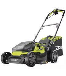 Ryobi Газонокосилка ONE+ Hybrid RY18LMH37A-250 18В/220В 2х5.0А/ч, 37см, 25-70 мм, 45л, мульчирование