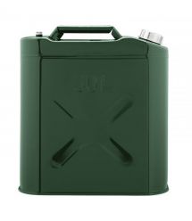 2E Канистра топливная вертикальная 30л металл 0.8мм, 3.3кг, зеленый