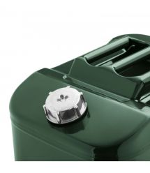 2E Канистра топливная вертикальная 30л металл 0.8мм, 3.3кг, зеленый