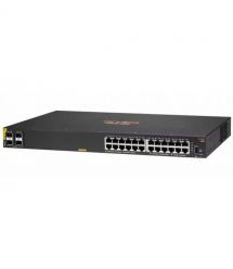 HPE Коммутатор Aruba 6000 24G CL4 4SFP Switch, 24xGE, 4xGE SFP Ports, 370W PoE Class 4, LT Warranty