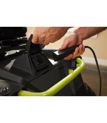 Ryobi Газонокосарка-райдер акумуляторна RY48RM76A, 48В, 1х50Аг, 76см, 35-115мм, до 4000 кв.м, фари, круз-контроль