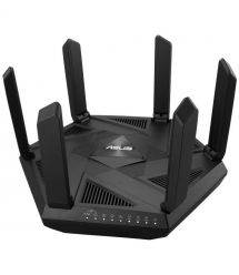 ASUS Маршрутизатор RT-AXE7800 Wi-Fi 6E 3xGE LAN 1xGE WAN 1x2.5GE LAN/WAN 1xUSB3.2 MU-MIMO OFDMA MESH gaming
