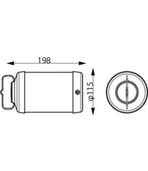 Philips Фонарь кемпинговый Cicero 6Вт 5000K 4000мАч USB-A IP54 черный
