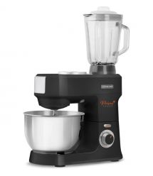 Sencor Кухонная машина 1000Вт, чаша-металл, корпус-пластик, насадок-15, черный