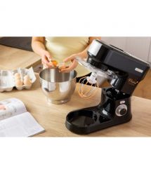 Sencor Кухонная машина 1000Вт, чаша-металл, корпус-пластик, насадок-15, черный