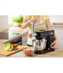 Sencor Кухонная машина 1000Вт, чаша-металл, корпус-пластик, насадок-15, черный