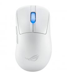 ASUS Мышь ROG Keris II Ace, RGB, USB-A/WL/BT, белый