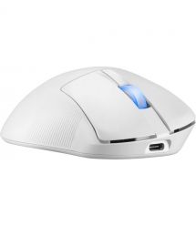 ASUS Мышь ROG Keris II Ace, RGB, USB-A/WL/BT, белый