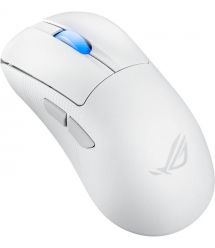 ASUS Мышь ROG Keris II Ace, RGB, USB-A/WL/BT, белый