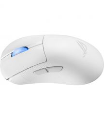 ASUS Мышь ROG Keris II Ace, RGB, USB-A/WL/BT, белый