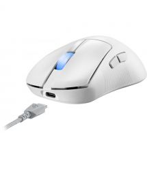 ASUS Мышь ROG Keris II Ace, RGB, USB-A/WL/BT, белый