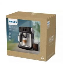 Philips Кофемашина Series 4400 LatteGo, 1.8л, зерно+мол., автомат.капуч, дисплей, авторецептов -12, черный