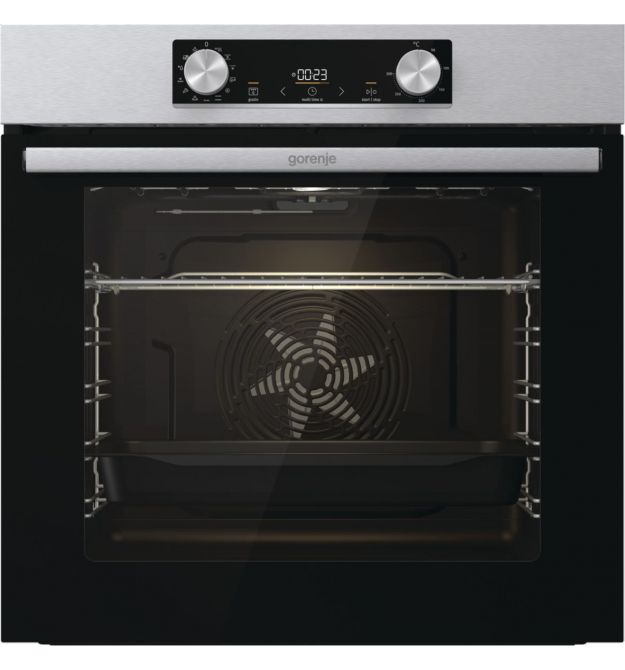 Gorenje Духовой шкаф электрический, 77л, A+, дисплей, нерж