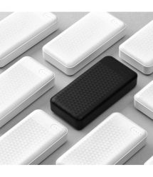 2E Портативное зарядное устройство 20000mAh, DC 5V, 2.1A, Type-C, MicroUSB, USB-А, black