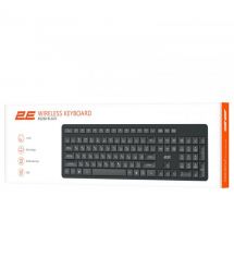2E Клавиатура мембранная KS260 106key, WL, EN/UK/RU, черный