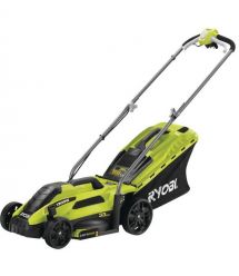 Ryobi Газонокосилка RLM13E33S, 1300Вт, 33см, 35л, 20-60мм, EasyEdge, 9кг