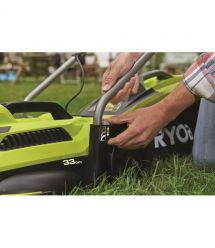 Ryobi Газонокосилка RLM13E33S, 1300Вт, 33см, 35л, 20-60мм, EasyEdge, 9кг