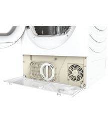 Candy Сушильная машина тепловой насос, 7кг, A++, 46,5см, дисплей, Wi-Fi + Bluetooth, люк серый, белый