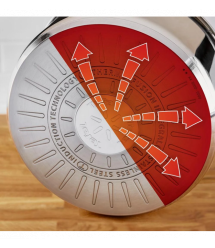 Tefal Набор посуды Delicious, 6 предметов, нержавеющая сталь, бакеліи, стекло