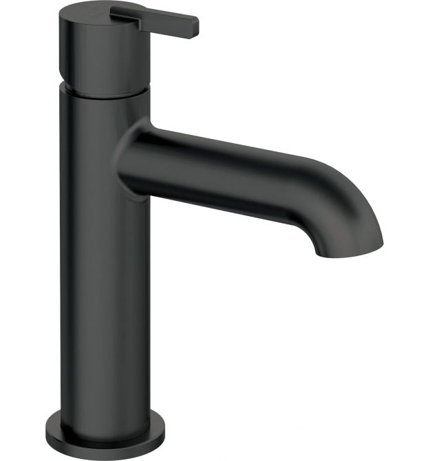 Deante Смеситель для раковины Silia, длин. излива - 110мм, неповоротный, 1 рычаг, черный